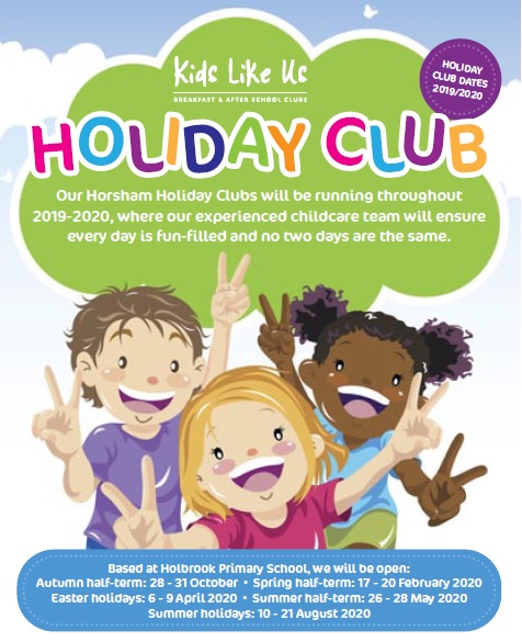 Holiday club 2019-2020